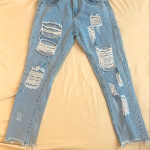 Forever 21 Women’s Ripped Jeans